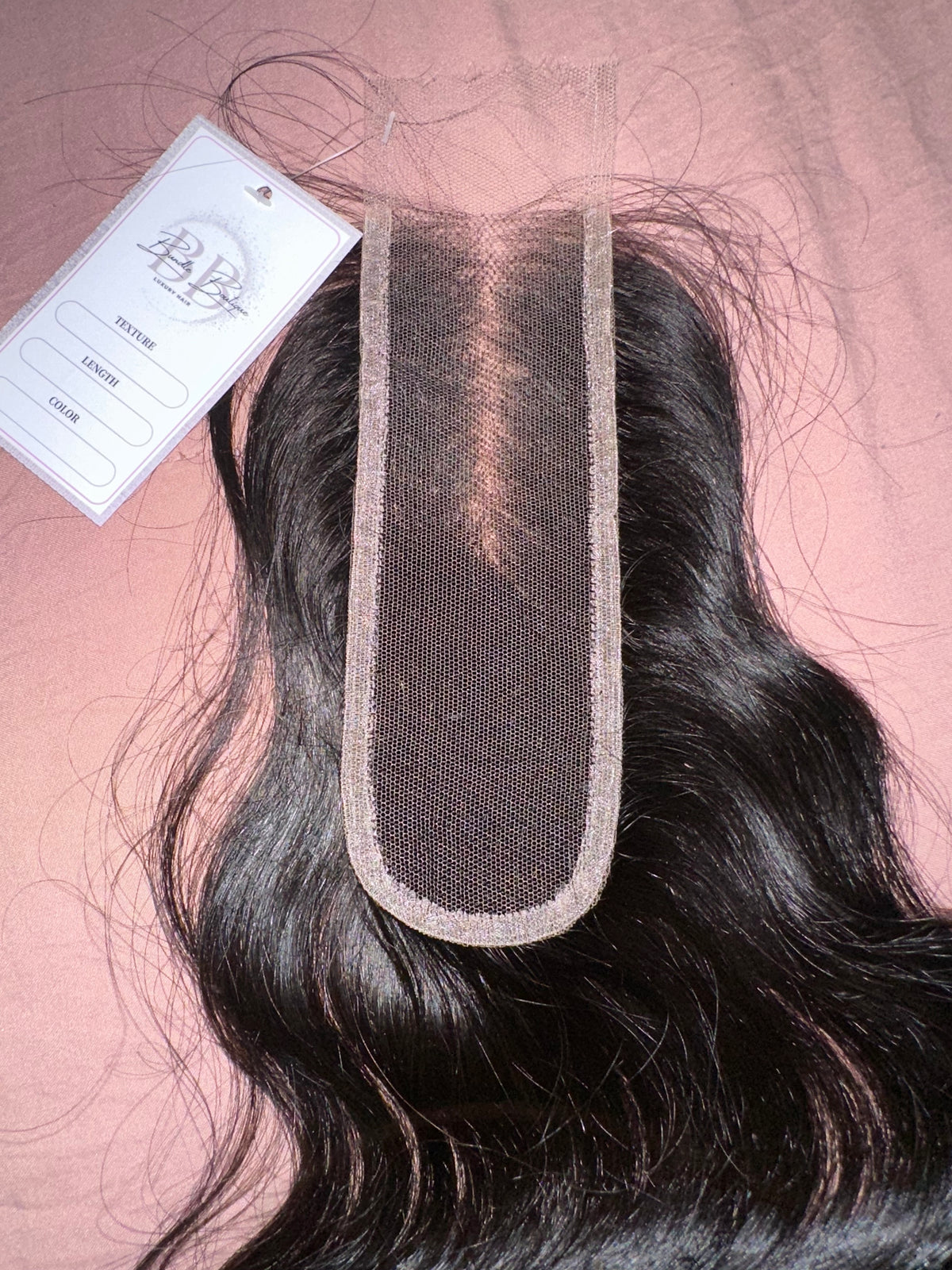 Virgin Hair-Pre-Plucked HD 2x6 Closure (MUST PURCHASE WITH BUNDLES/NOT ALONE)