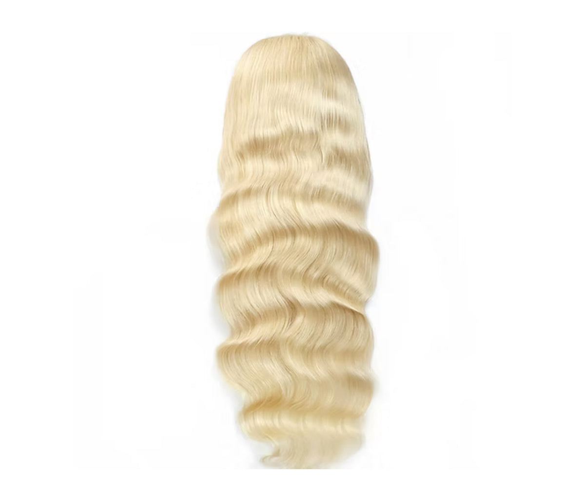 (Miss Lovely) 613 100% Human Hair 13x4 HD Lace Straight Wig 200% Density Ready-To-Wear Wig